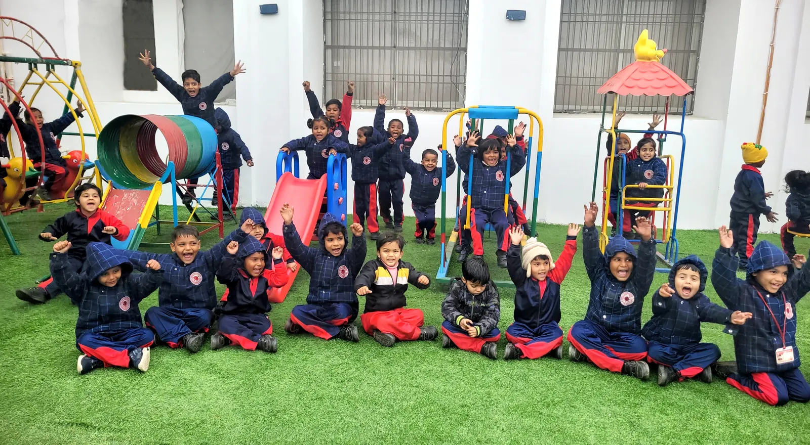 Students in the activity room